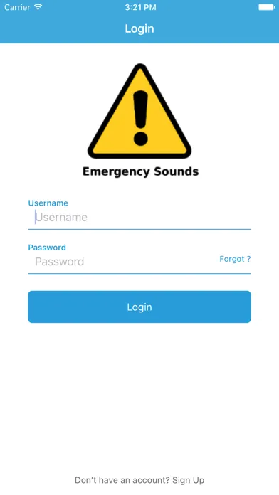 Captures d'écran de Emergency Sound