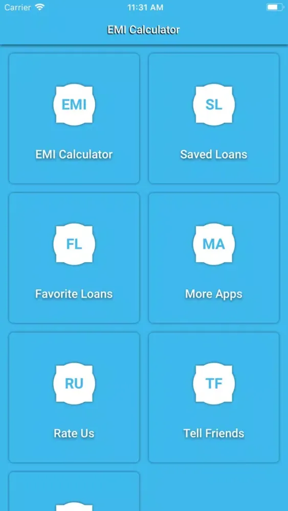 EMI Calc App स्क्रीनशॉट