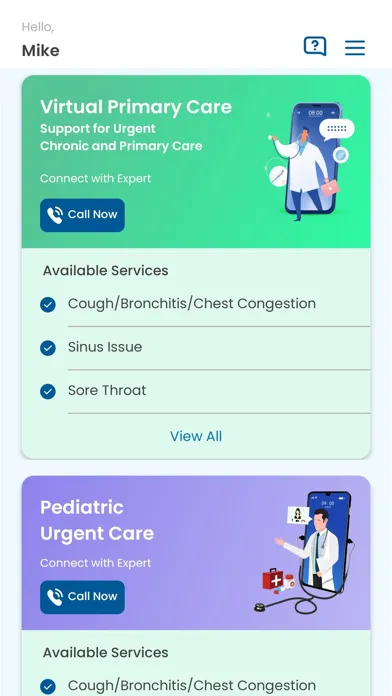 Tangkapan skrin Encore Healthcare
