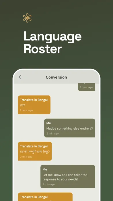 Capturas de tela do English to Bangla Translator