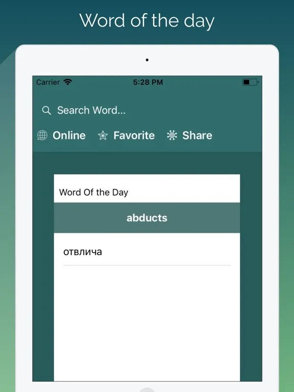 Capturas de pantalla de English - Bulgarian Translator iPad 