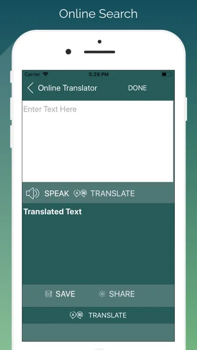 Capturas de pantalla de English - Bulgarian Translator