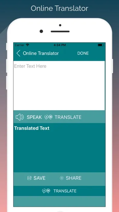 ภาพหน้าจอของ English-Tagalog Translator