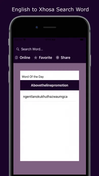 Capturas de pantalla de English to Xhosa Translator
