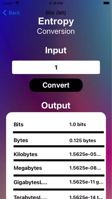 Entropy Coverter应用截图