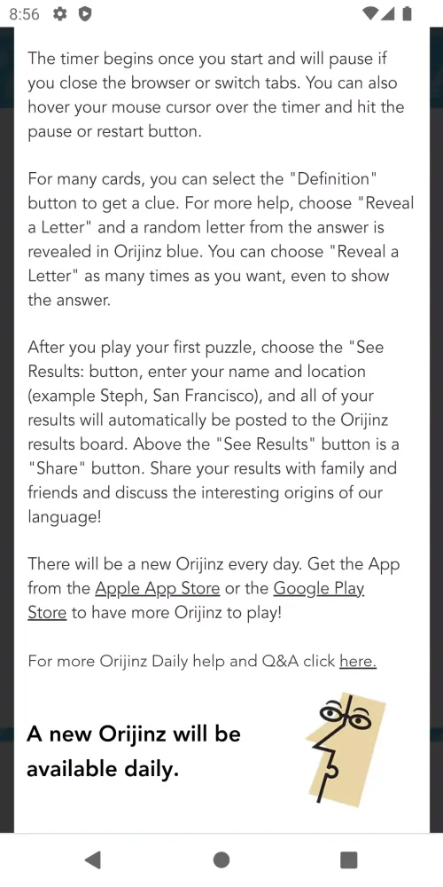 Orijinz Daily Screenshots