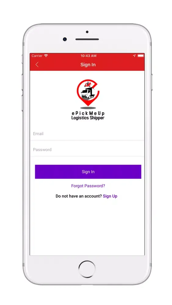 ePickMeUp Logistics Shipper應用截圖