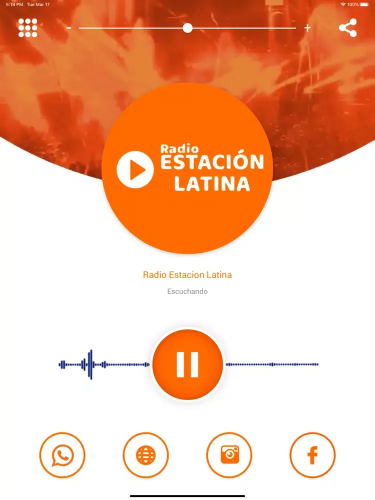 Radio Estación Latina iPad  Ekran Görüntüleri