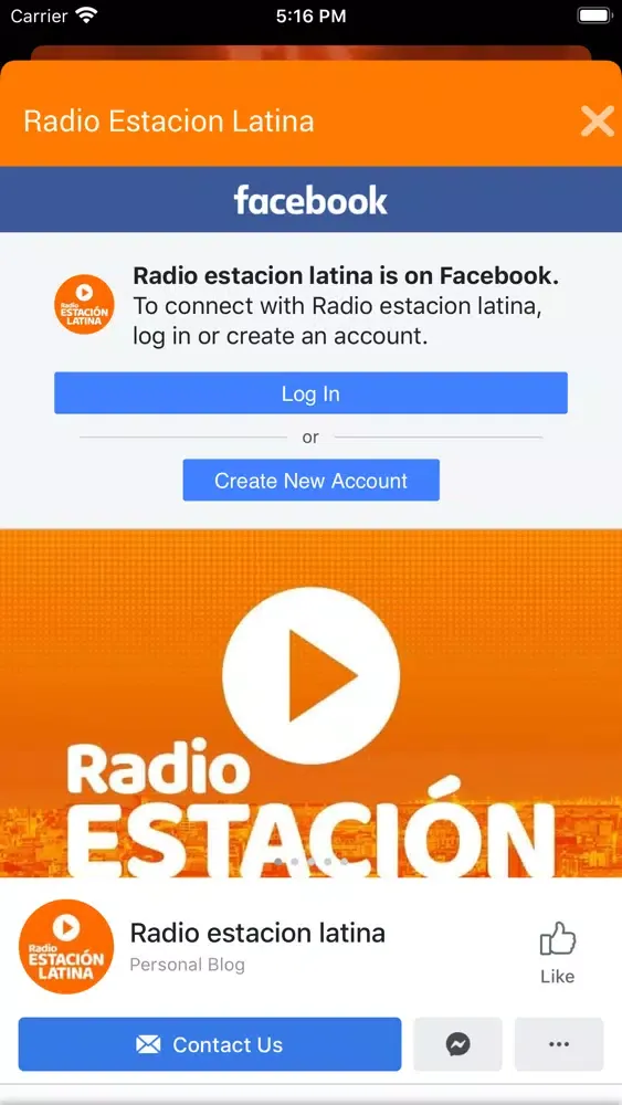 Radio Estación Latina Ekran Görüntüleri