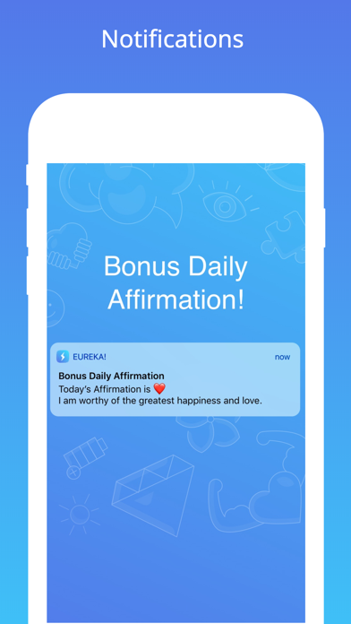 Eureka! Positive Affirmations سکرین شاٹس