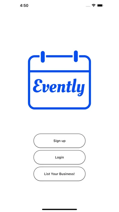 Tangkapan layar Evently - Vendor Marketplace