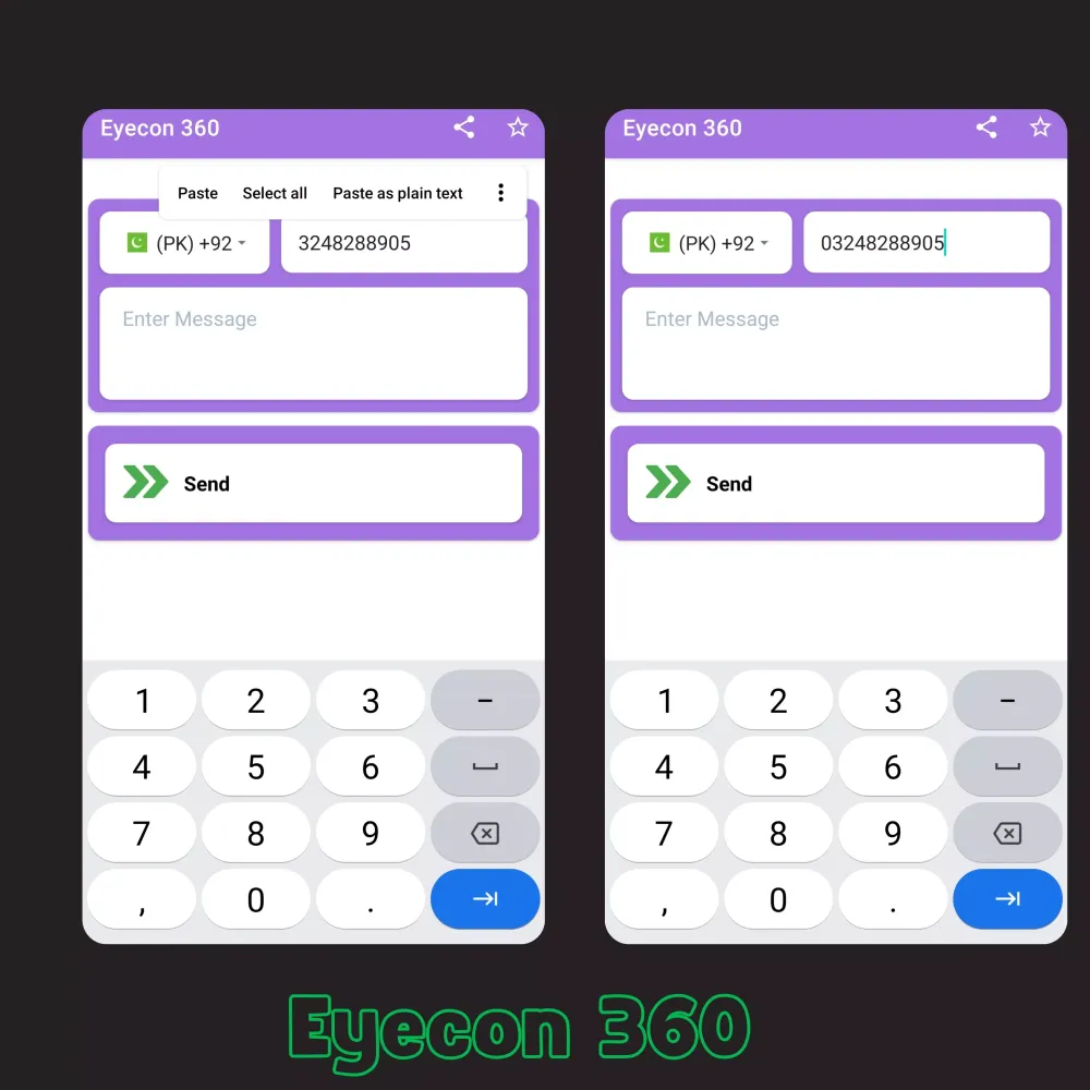 Captures d'écran de Eyecon 360