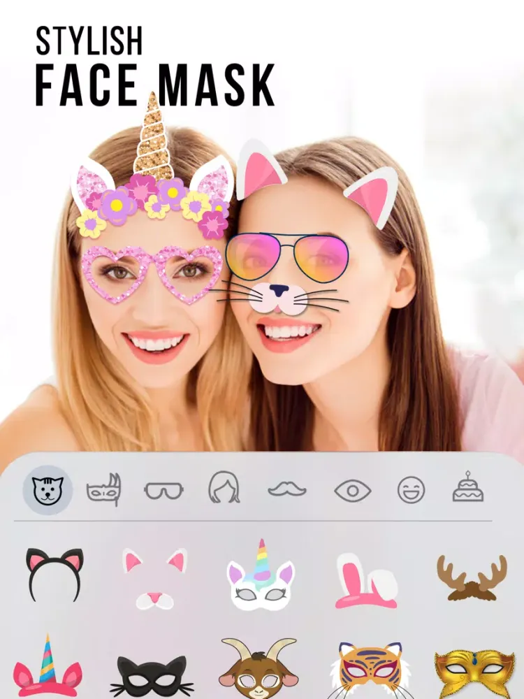 FaceFilters- Selfie Filter App iPad  Screenshots