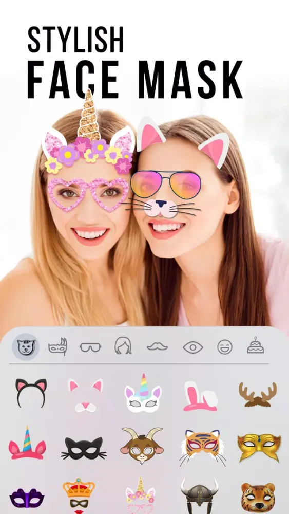 FaceFilters- Selfie Filter App Screenshots