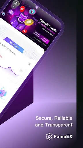 ภาพหน้าจอของ FameEX: Buy Bitcoin & Crypto
