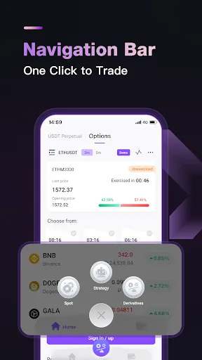 ภาพหน้าจอของ FameEX: Buy Bitcoin & Crypto