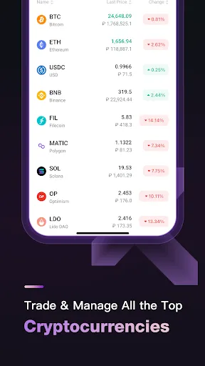 ภาพหน้าจอของ FameEX: Buy Bitcoin & Crypto