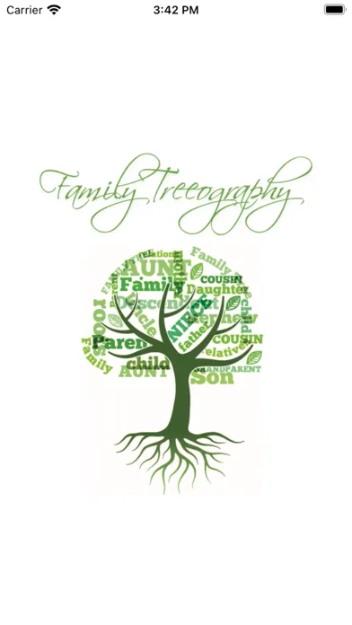 Screenshot di FamilyTreeography