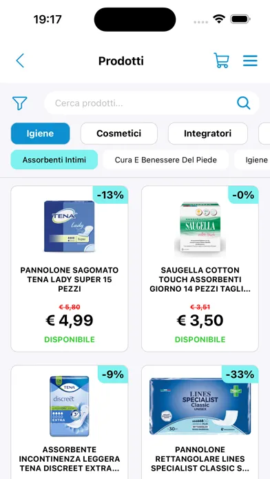 Capturas de tela do Farmacia Centrale Garraffa