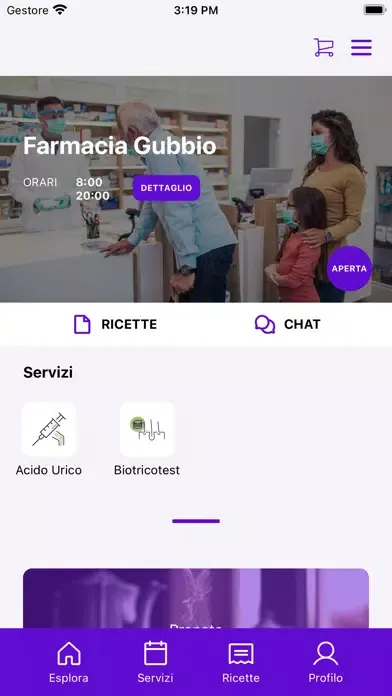Screenshot di Farmacia Comunale Gubbio