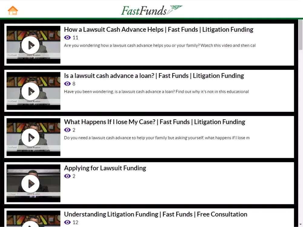 Fast Funds, Inc. iPad 应用截图