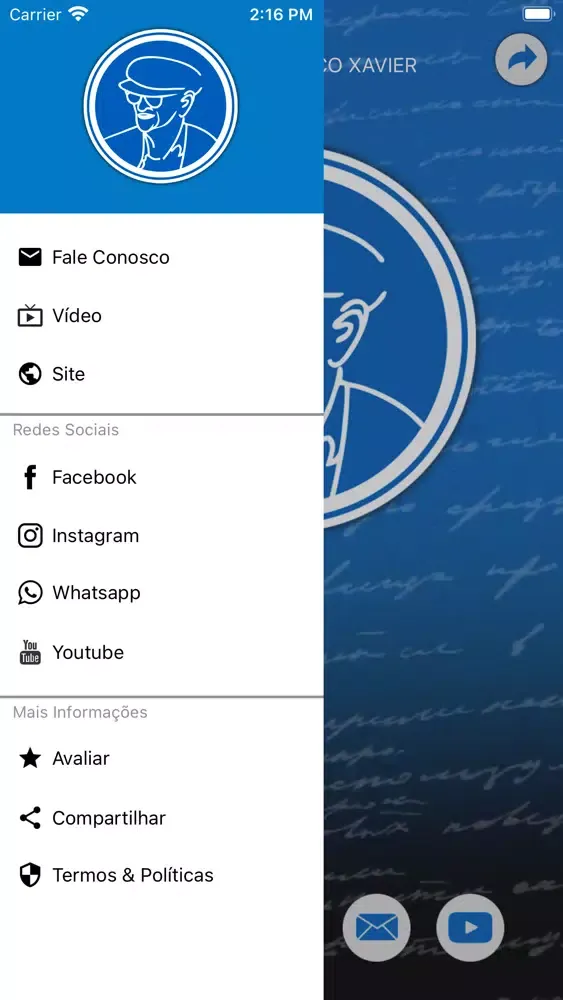 Capturas de pantalla de Associação Chico Xavier
