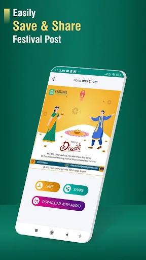 Festival Poster Maker & Holi سکرین شاٹس