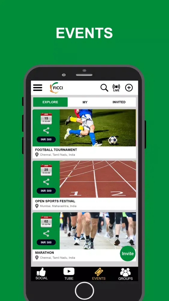 FICCI Sports and Fitness應用截圖