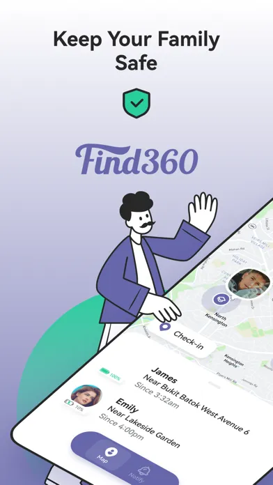Find360-My Location Tracker سکرین شاٹس