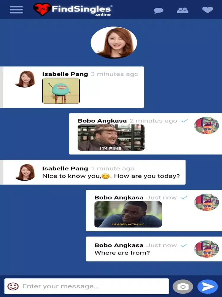 Screenshot di Find Singles iPad 
