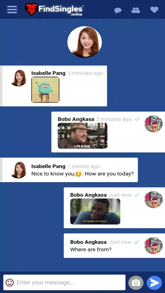 Screenshot di Find Singles
