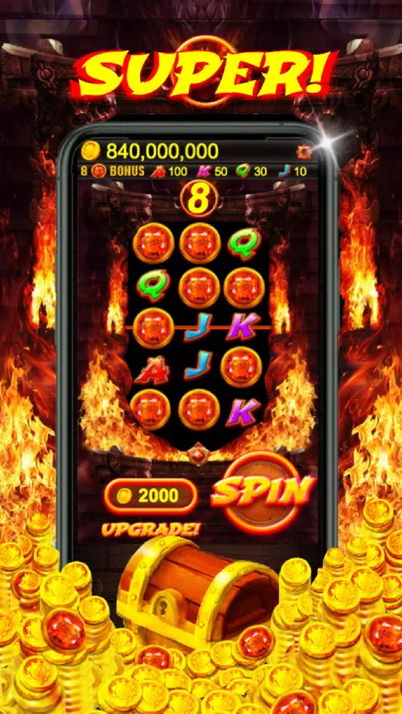Tangkapan layar Fire Gem: Super Bonus Slot
