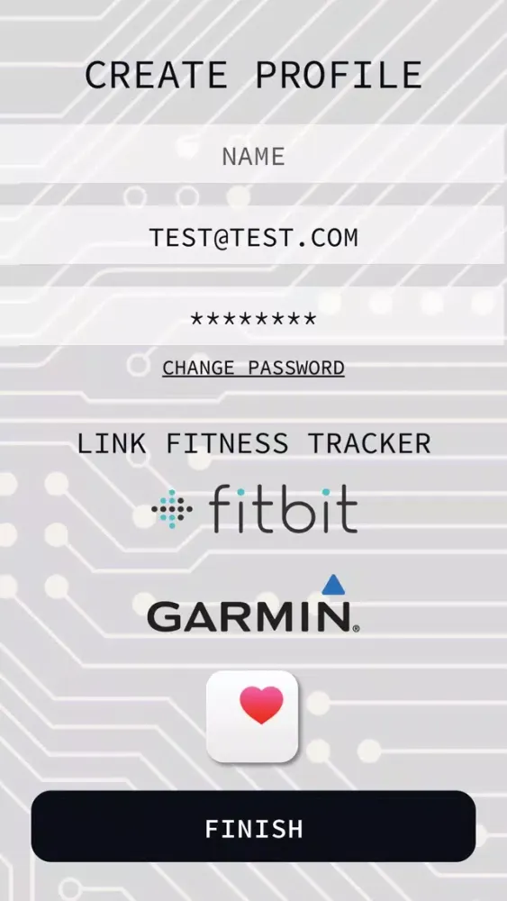The Fitcoin سکرین شاٹس