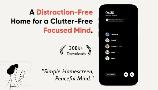 Flow Minimalist Launcher Screenshots