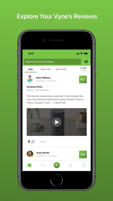 تصاویر Grapevyne App