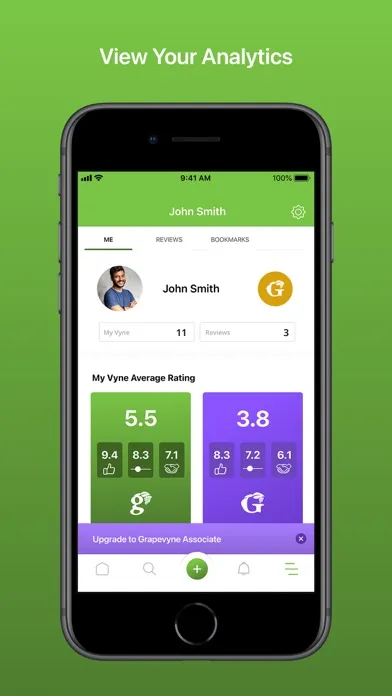 تصاویر Grapevyne App