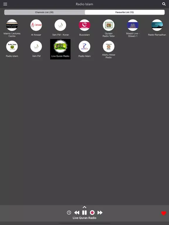 Radio Islam- Record Live Radio iPad  স্ক্রিনশট