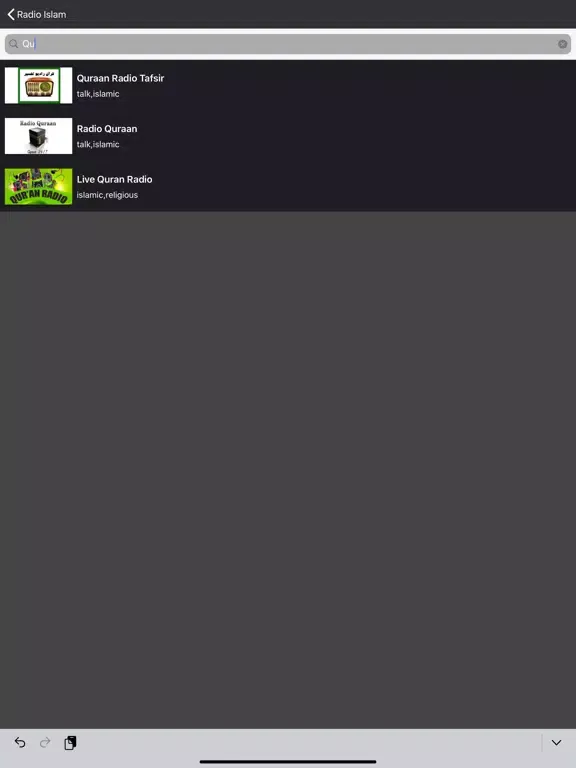 Radio Islam- Record Live Radio iPad  স্ক্রিনশট