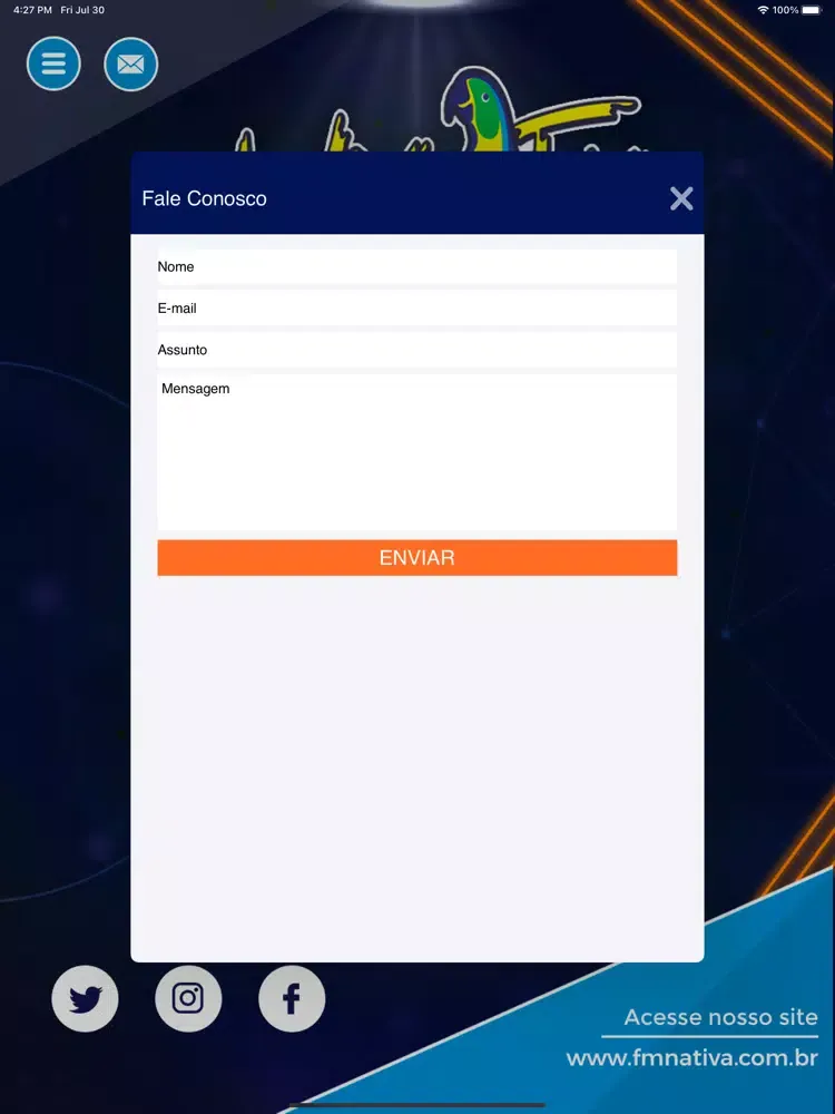 FM NATIVA IMPERATRIZ iPad  स्क्रीनशॉट