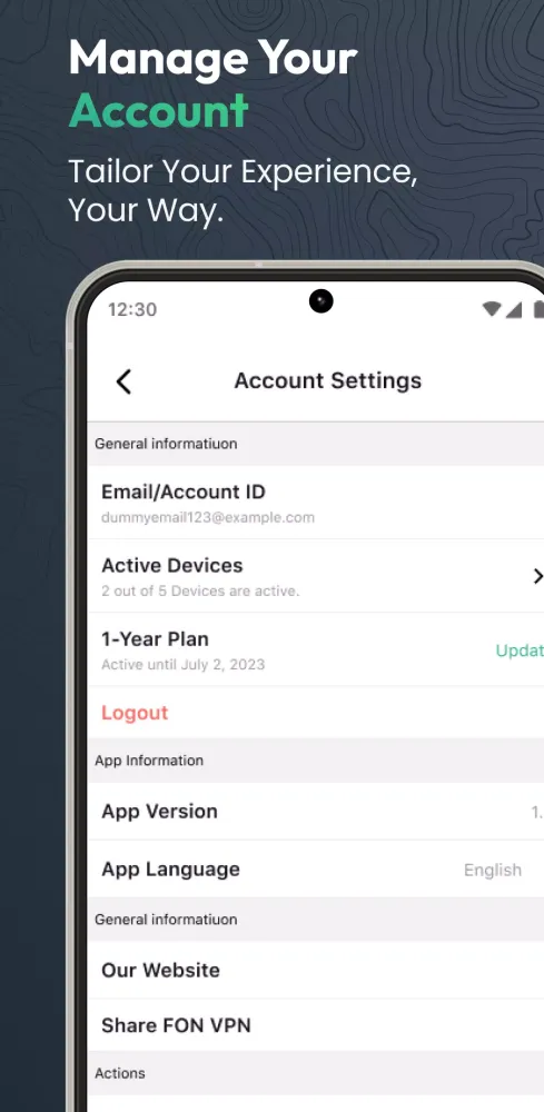 Fast FON VPN Proxy Master lite Screenshots