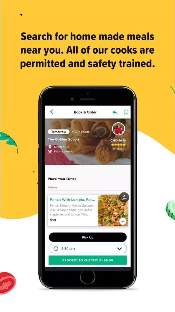 Capturas de pantalla de Foodnome: Home Cooked Meals