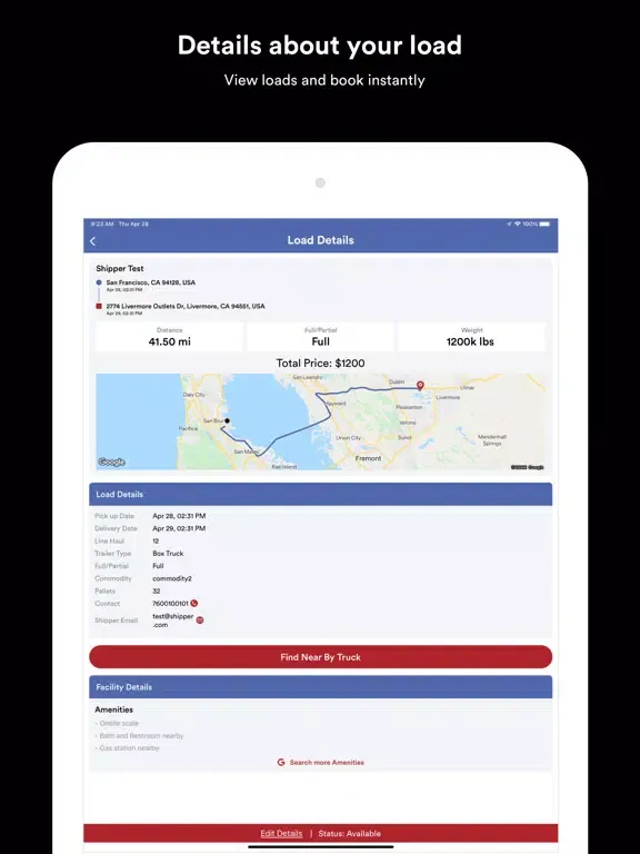 Fork Freight iPad 应用截图