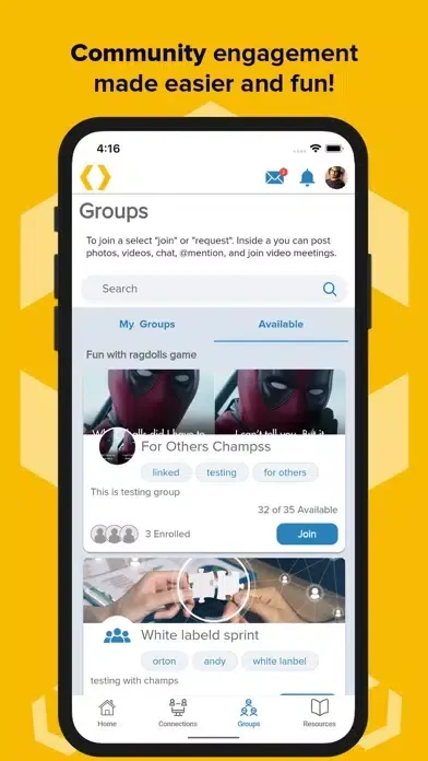 Don't Go Alone Mentor Match应用截图