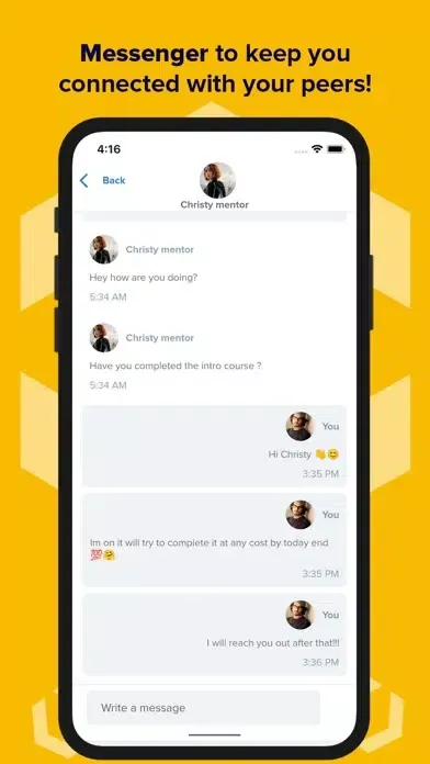 Don't Go Alone Mentor Match应用截图