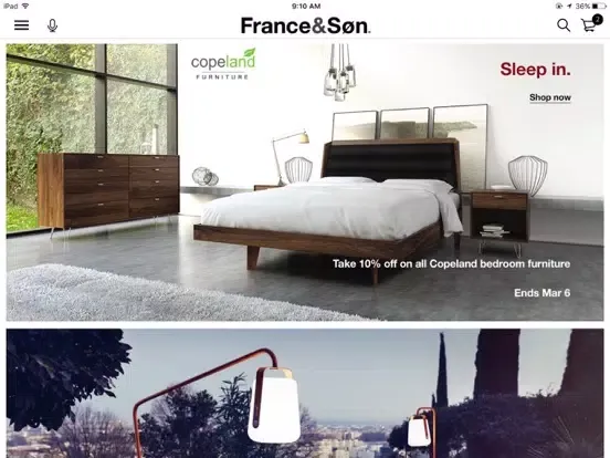 Capturas de pantalla de France and Son iPad 