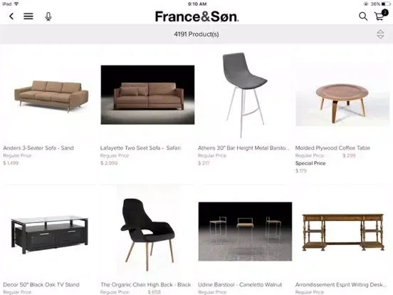 Capturas de pantalla de France and Son iPad 