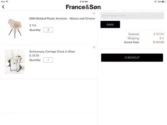 Capturas de pantalla de France and Son iPad 