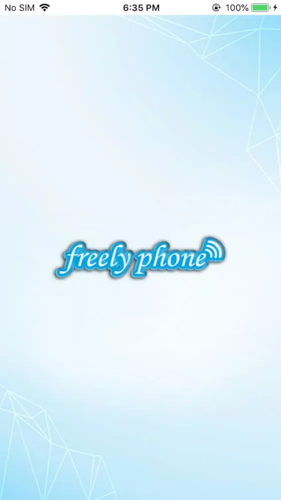 FreelyPhone. 스크린샷
