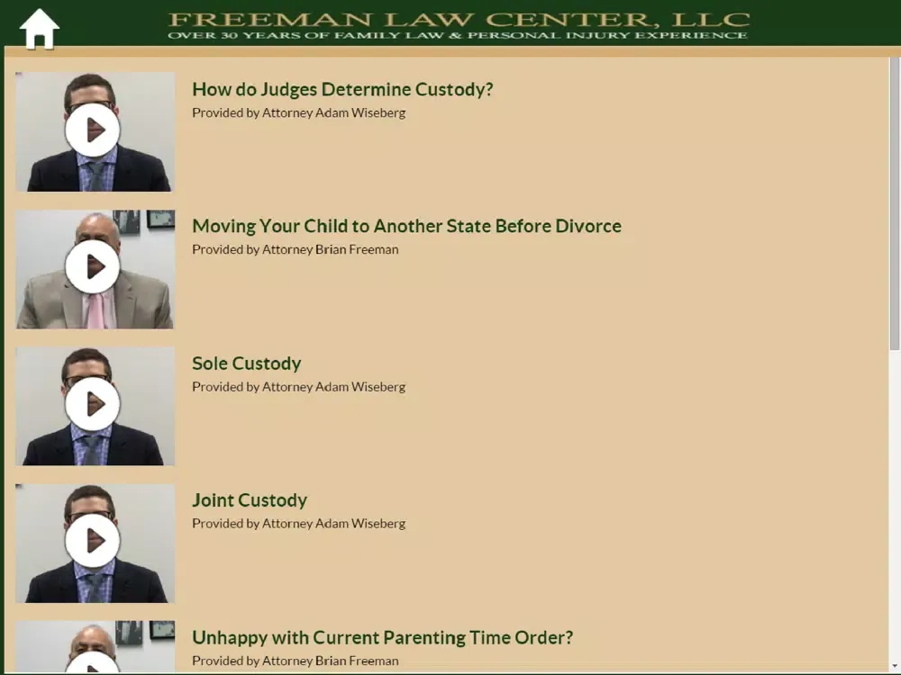 New Jersey Family Law Attorney iPad  スクリーンショット