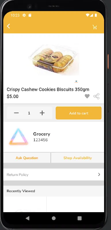 Freshcartz - Grocery Delivery 스크린샷